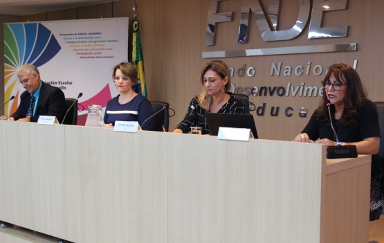 FNDE recebe delegações da América do Sul e Caribe para debater sobre alimentação escolar