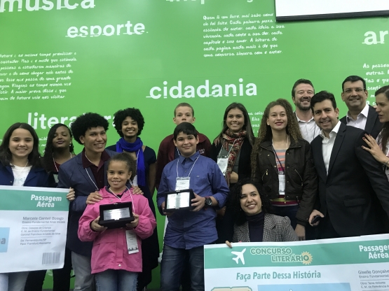 Concurso Literário premia estudantes de escolas públicas na Bienal do Livro de São Paulo
