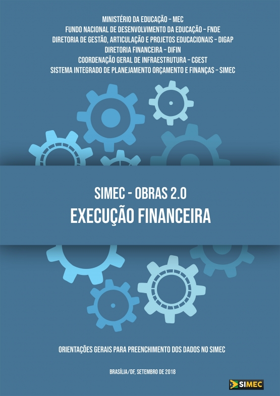 Manual de prestação de contas de projetos de infraestrutura - SIMEC