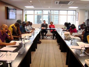 Delegação de Gâmbia conhece o Programa Nacional de Alimentação Escolar