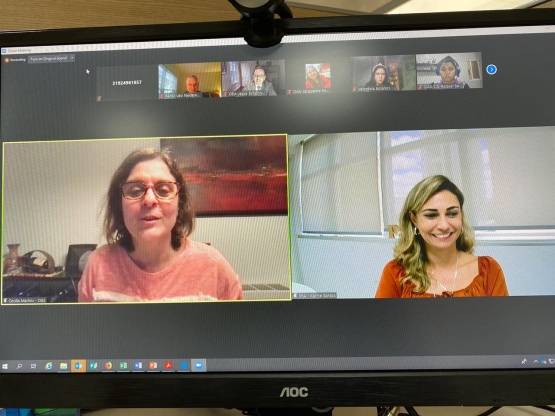 Pnae participa de seminário virtual com parceria da OMS