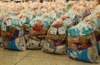 Cestas de alimentos são entregues a estudantes do Instituto Federal de Goiás