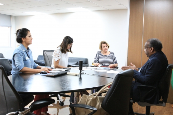 FNDE discute propostas educacionais com presidência do Consed